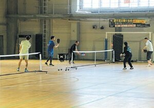 VIPインドアピックルボールクラブ4月開業<br />ピックルボールに新風ーインドアテニスの「VIP・TOP グループ」が事業スタート