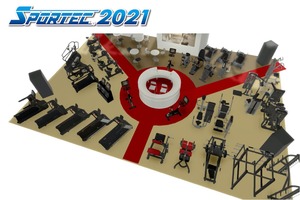 ジョンソンヘルステックジャパン「SPORTEC2021」に出展　話題の「バーチャルラン」に対応したマシンや、田上舞子さん愛用マシンも展示
