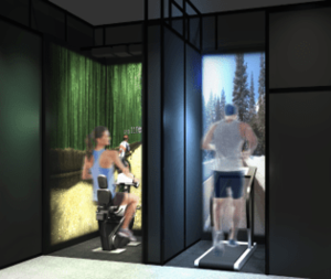 世界初、ゴーグルの要らないVR技術を活用した バーチャルトレーニングサービスvFit発表