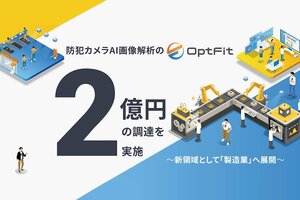 防犯カメラAI画像解析のOpt Fit、約2億円を調達