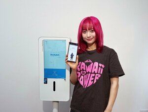 セルフで体型・姿勢・バランス・動きを3D撮影、AIで体型を分析し、お勧め映像レッスン提供まで…<br />「Bodydot Fitness」<br />日本のフィットネス市場へ向けて販売開始