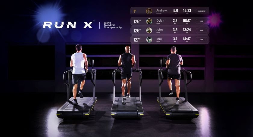 Technogymと世界陸上競技連盟が初の世界トレッドミル選手権「RUN X(TM