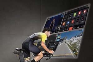 新製品:Technogym Ride 世界で人気のサイクリングアプリと接続した初のインドアバイク<br />