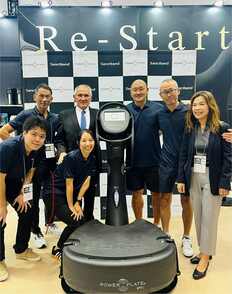 全身振動刺激がもたらす全世代向けトレーニング効果<br />パワープレート®、サンクト・ジャパンから再始動