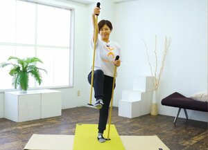 感覚的にカール・ルイスの体幹コンディショニングが習得できる<br />脳・体幹コンディショニング「ソーラーポール」