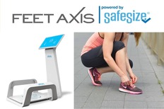 メガロス、スーパースポーツゼビオと協業開始 次世代型足型測定サービス「FEET AXIS」を導入